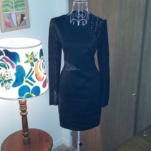 Black coctail dress